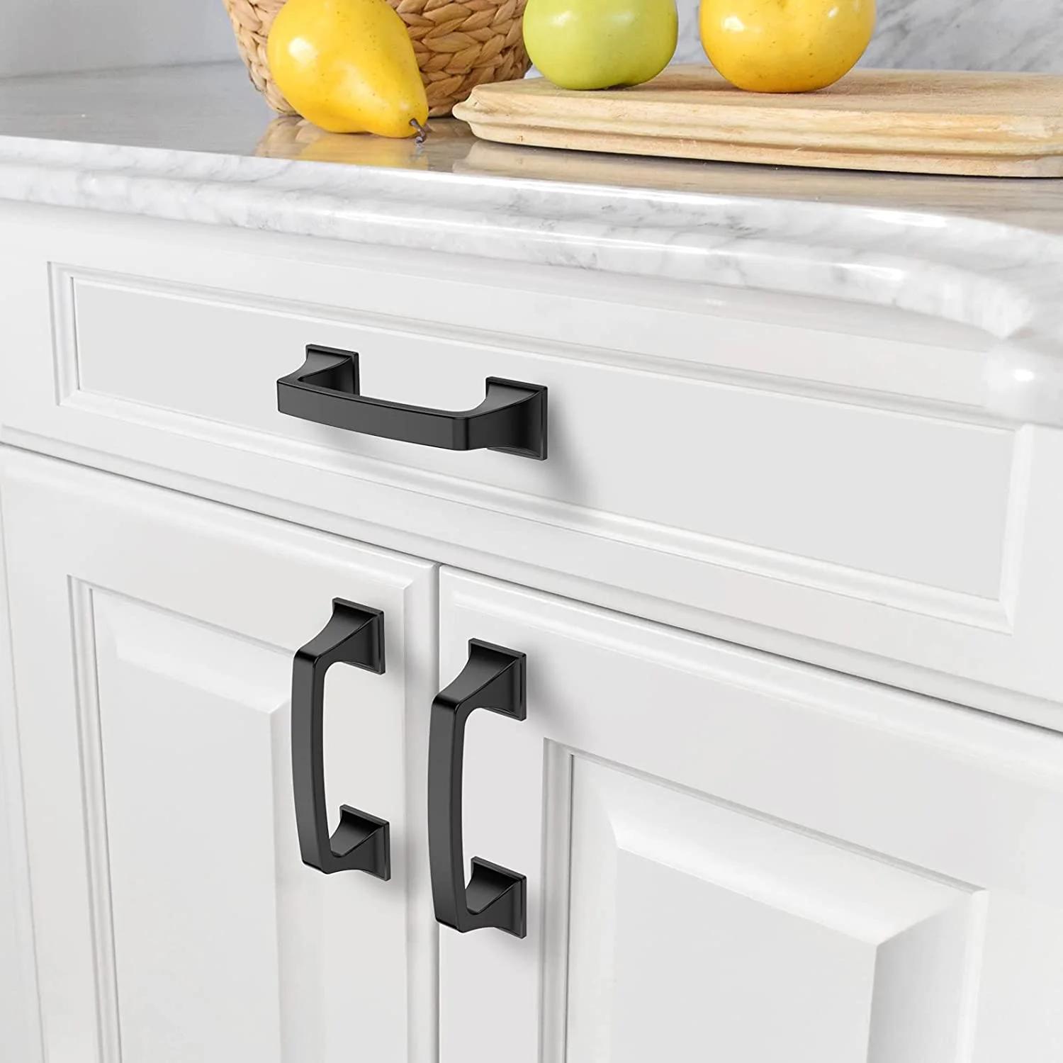cabinet handles black