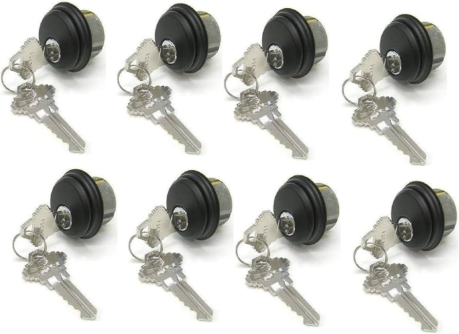 Mixed Finish Hardware Set