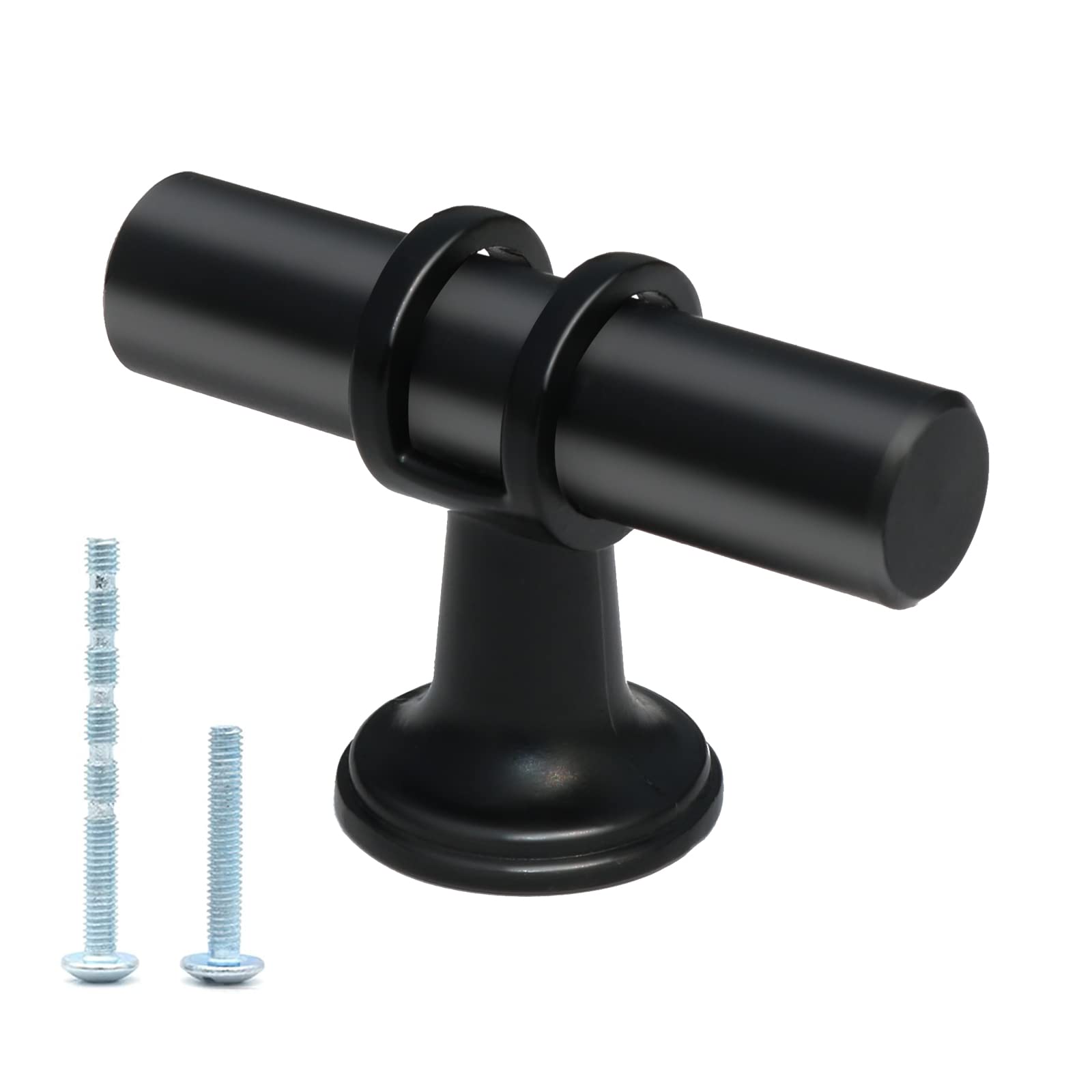 Top Knossos M1646 Matte Black T-Bar Pull